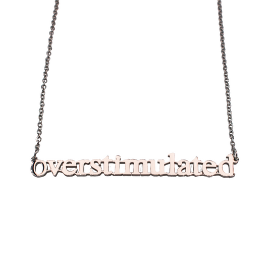 Overstimulated Cutout Necklace