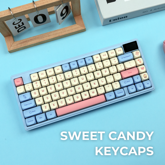 XVX Rainbow candy MOA Profile Dye-Sub PBT Keycap Set 143-Key