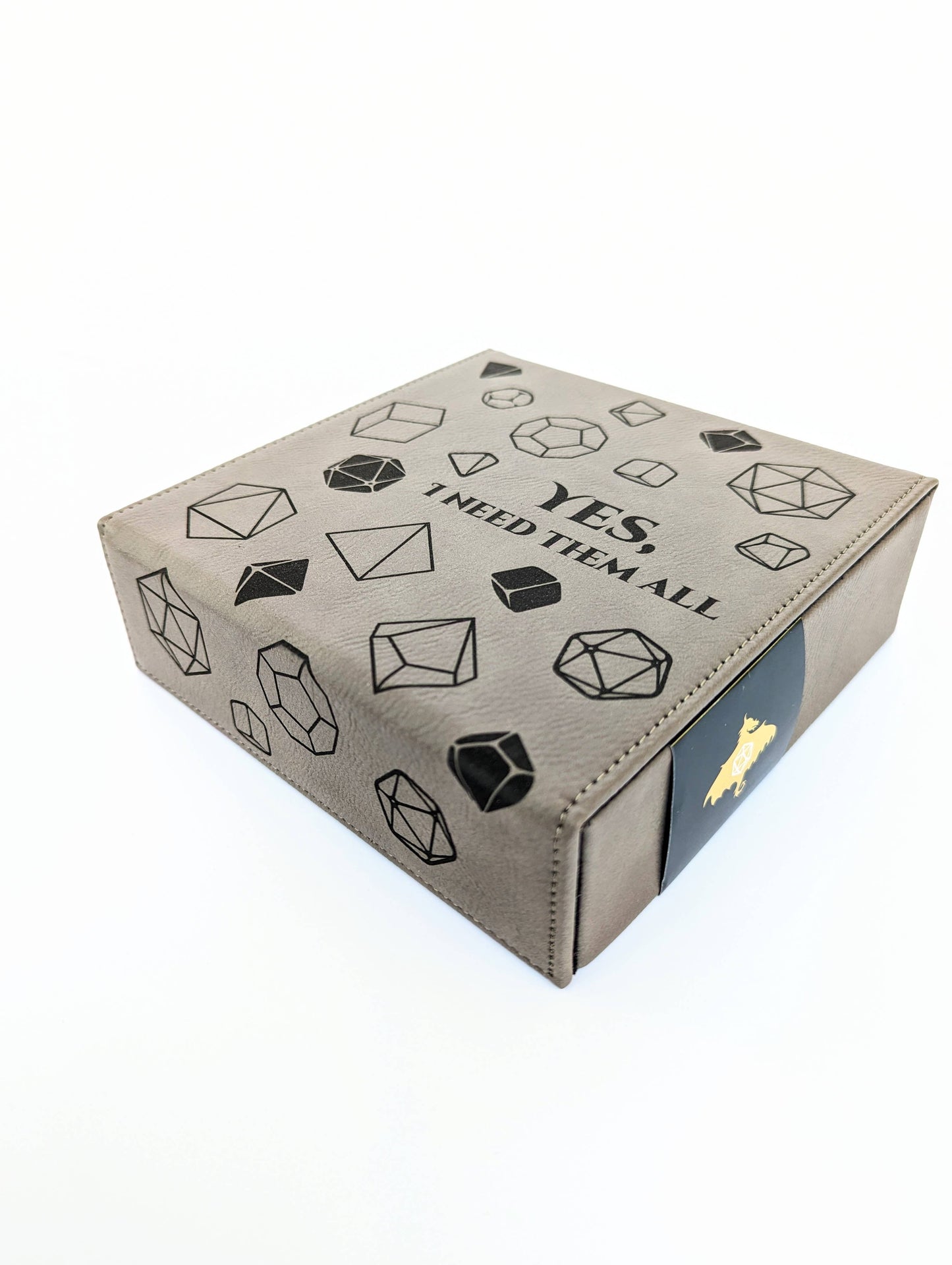 Yes, I Need Them All - D&D - Vegan Leather Dice Box