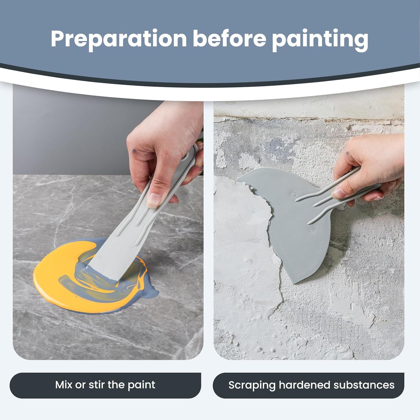 Mister Rui Paint Roller Kit, 18 Pack Paint Roller Set, 4"9" Paint Rollers for Painting Walls, Paint Tray with Liners, Angled Paint Brush, Professional Painting Kit for Home Improvement