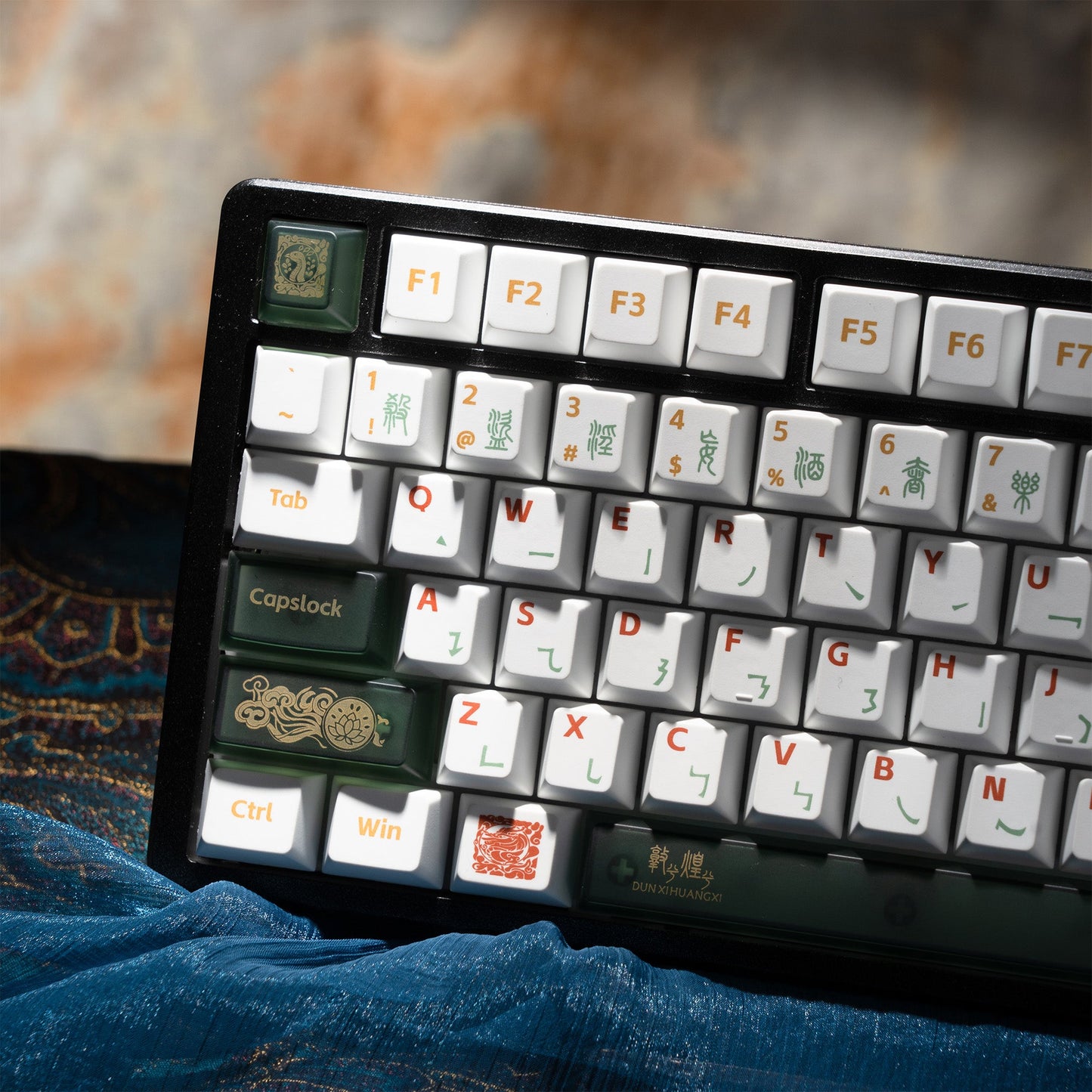 XVX Dunhuang Cherry Profile Dye-Sub PBT Keycaps Full Set (212-Keys)