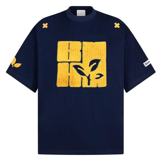 Original Embroidered T-Shirt Unisex Short Sleeve Half Sleeve