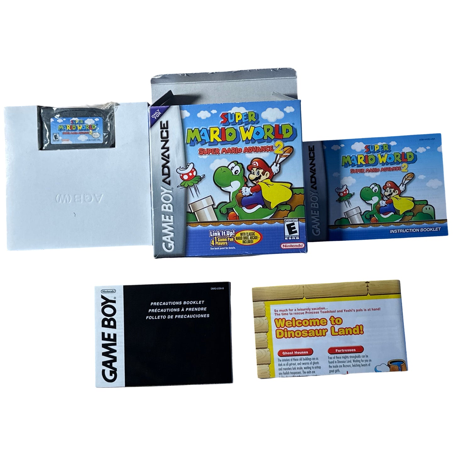 Super Mario World: Super Mario Advance 2 - GameBoy Advance