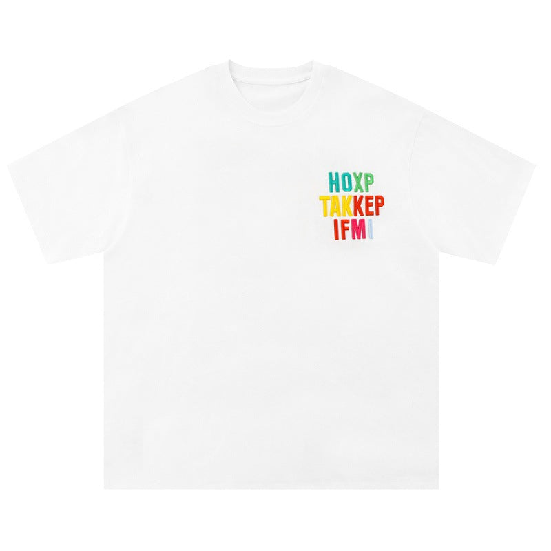 Short Sleeve T-Shirt Men's Summer Casual Sleeve Couple