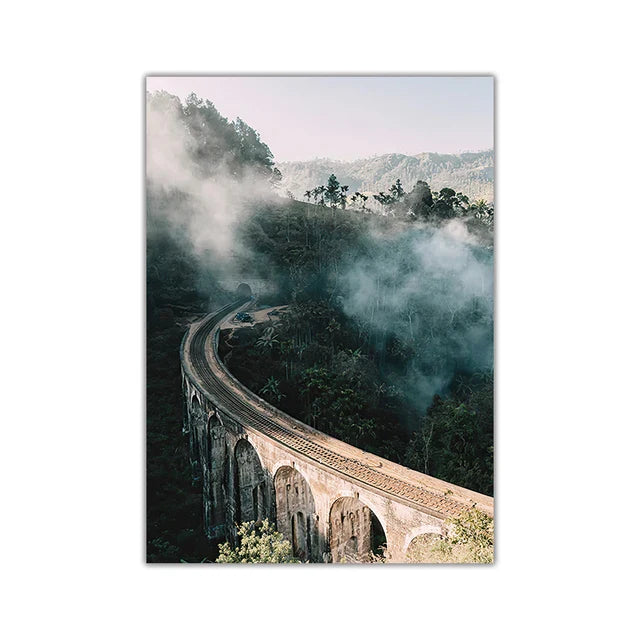 SDOYUNO 60x75cm Paint By Numbers Scenery DIY Set of Acrylic Paint For Painting By Numbers On Canvas Landscape Home Decor