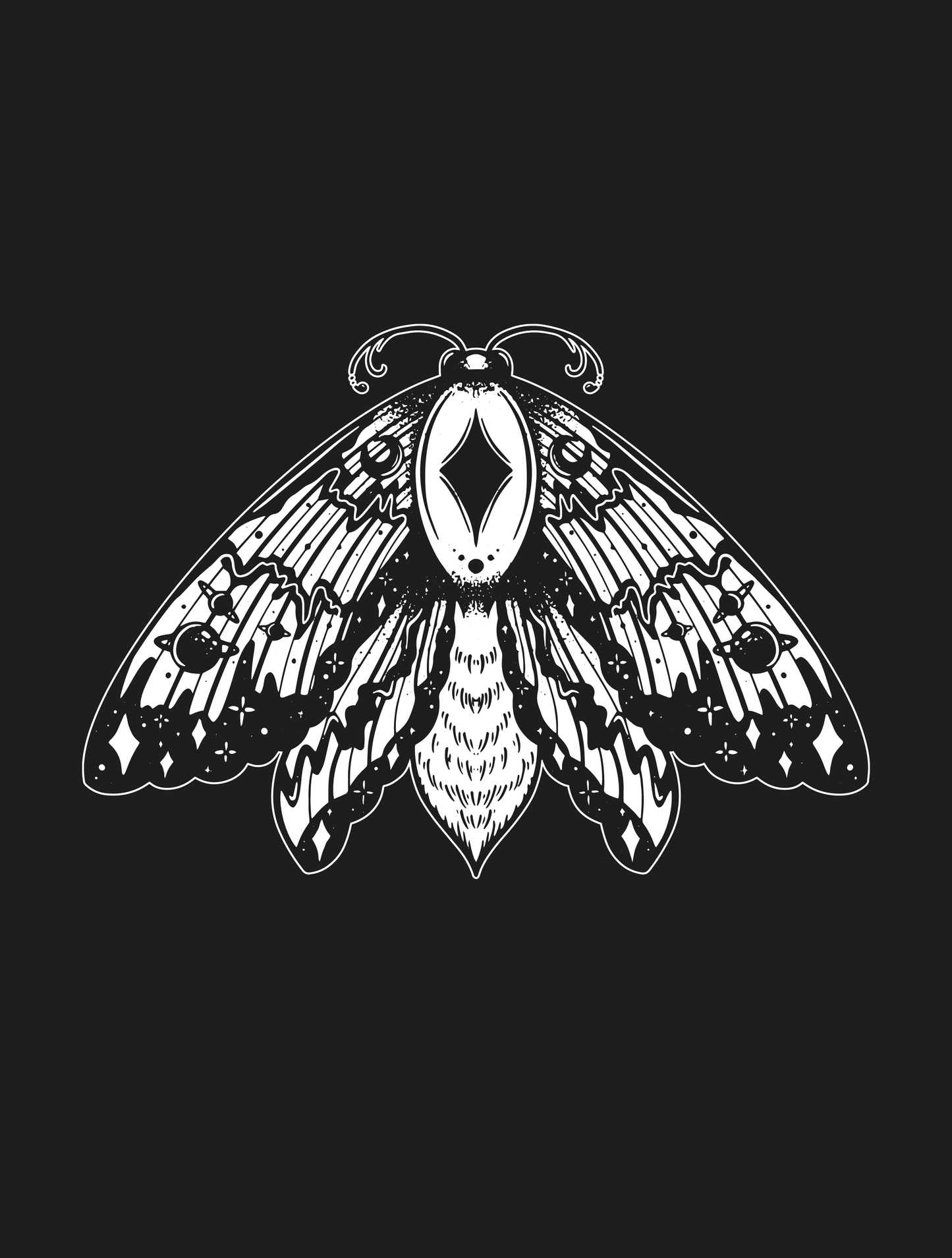 Witchy Moth · Cropped Tank