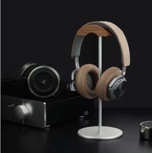 Desk Headband Headphone Headset Wooden Head Stand Holder Rack For Gaming PC Game Gemer Earphone Headphone holder