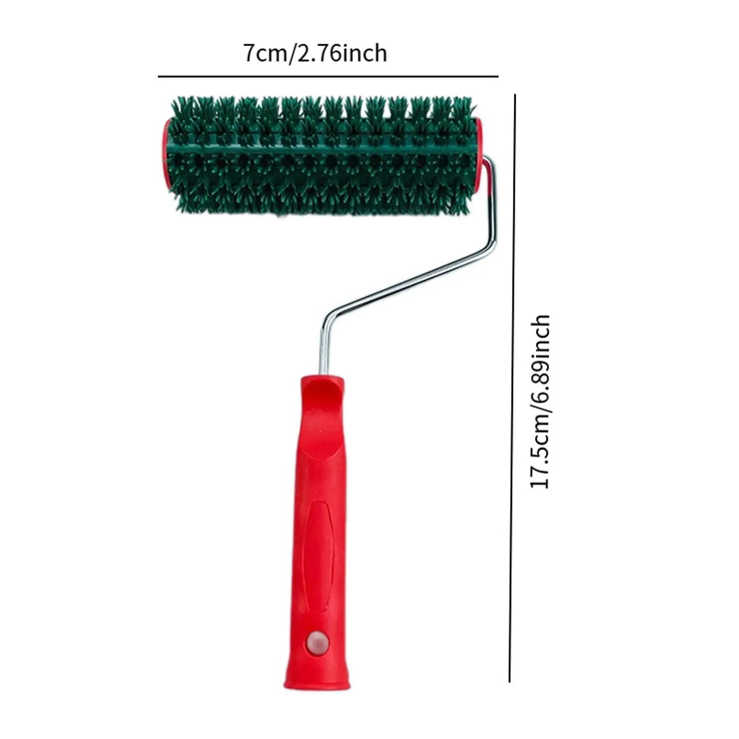 Paint Roller Smooth Rolling Home Painting Supplies Decoration with Handle Professional Household Accessory for Wall Decoration