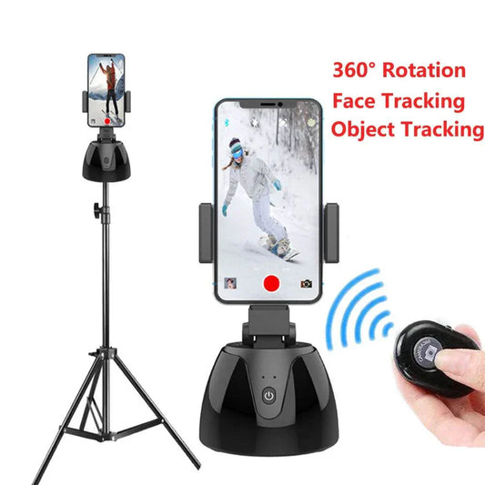 Q1 Automatic Smart Selfie Stick with 360° Rotation and Tracking
