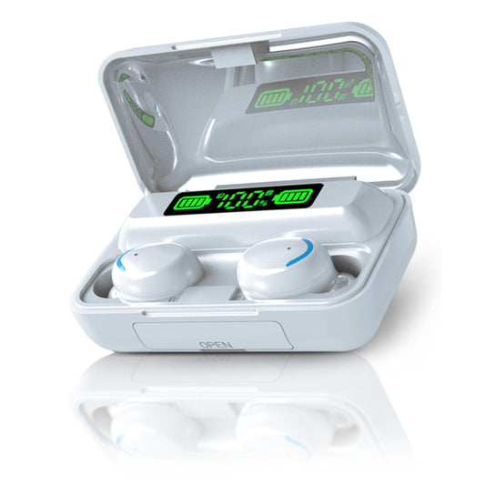 TWS Wireless Earbuds Ð Bluetooth 5.1 HiFi Stereo Noise-Cancelling Earphones with Touch Control, Built-in HD Mic, and Charging Case