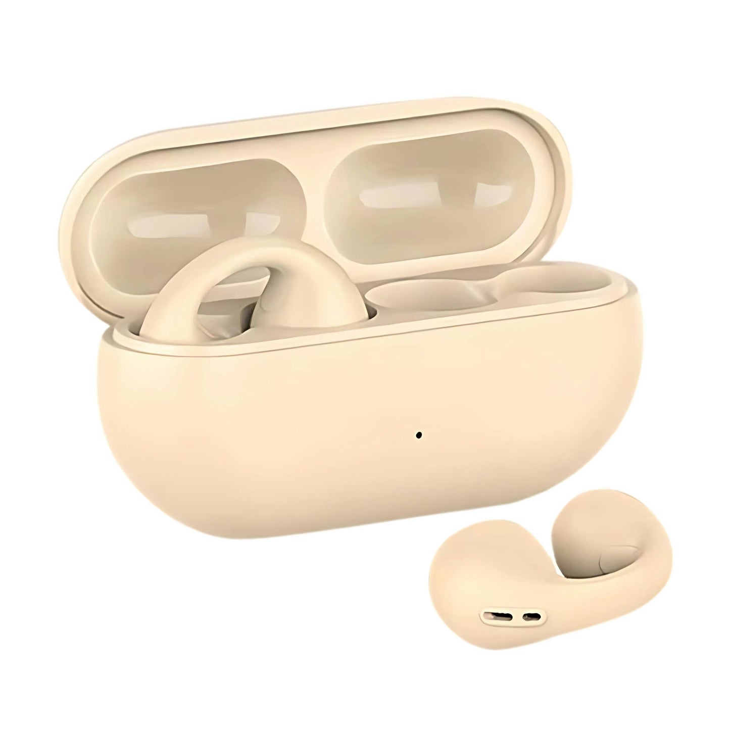 Wireless Bone Conduction Headphones – Waterproof Bluetooth Earphones with Ear Clip, Mini Open-Ear Design for Comfort and Clarity