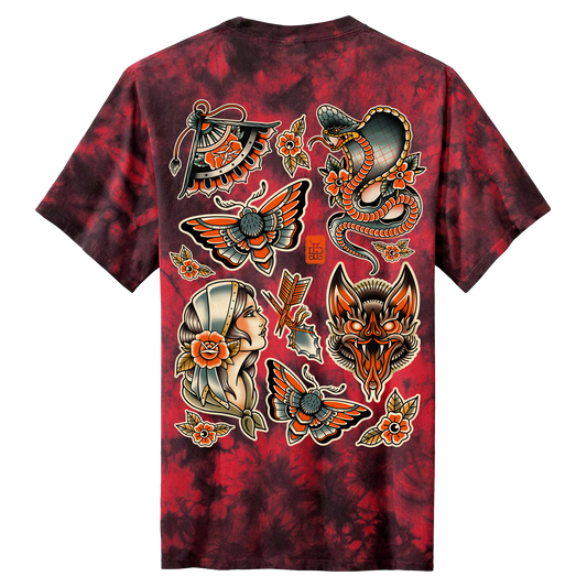 Microgods Flash Tattoo Tee | Ghost & Darkness Streetwear
