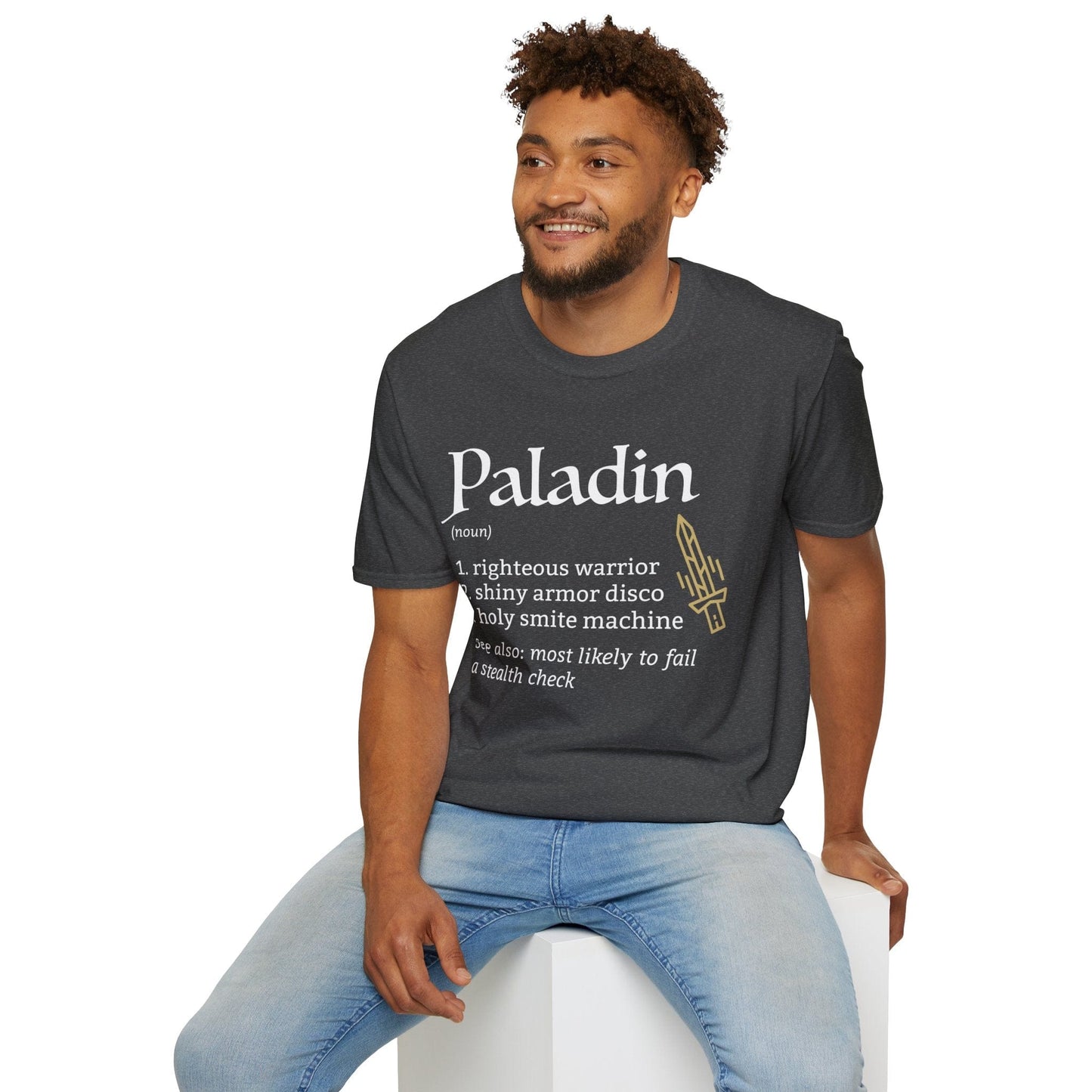 Paladin Class Definition D&D T-Shirt