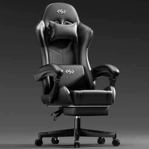Gaming Chair with Pocket Spring Cushion, Video Game Chair, Gaming Computer Chair