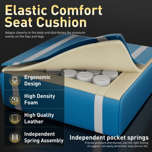 Gaming Chair with Pocket Spring Cushion, Video Game Chair, Gaming Computer Chair