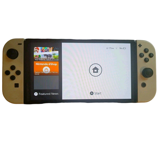 Nintendo Switch OLED with White Joy-Cons (Refurbished)