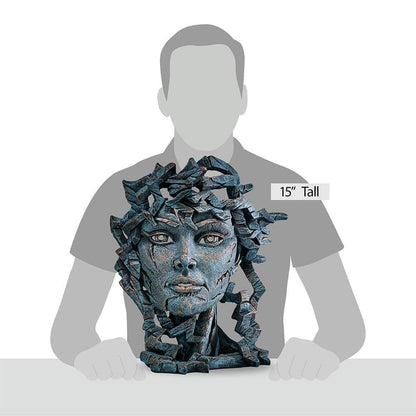 Edge Sculpture - Bust Venus - Stone Resin - Garden & Home Decor Sculpture