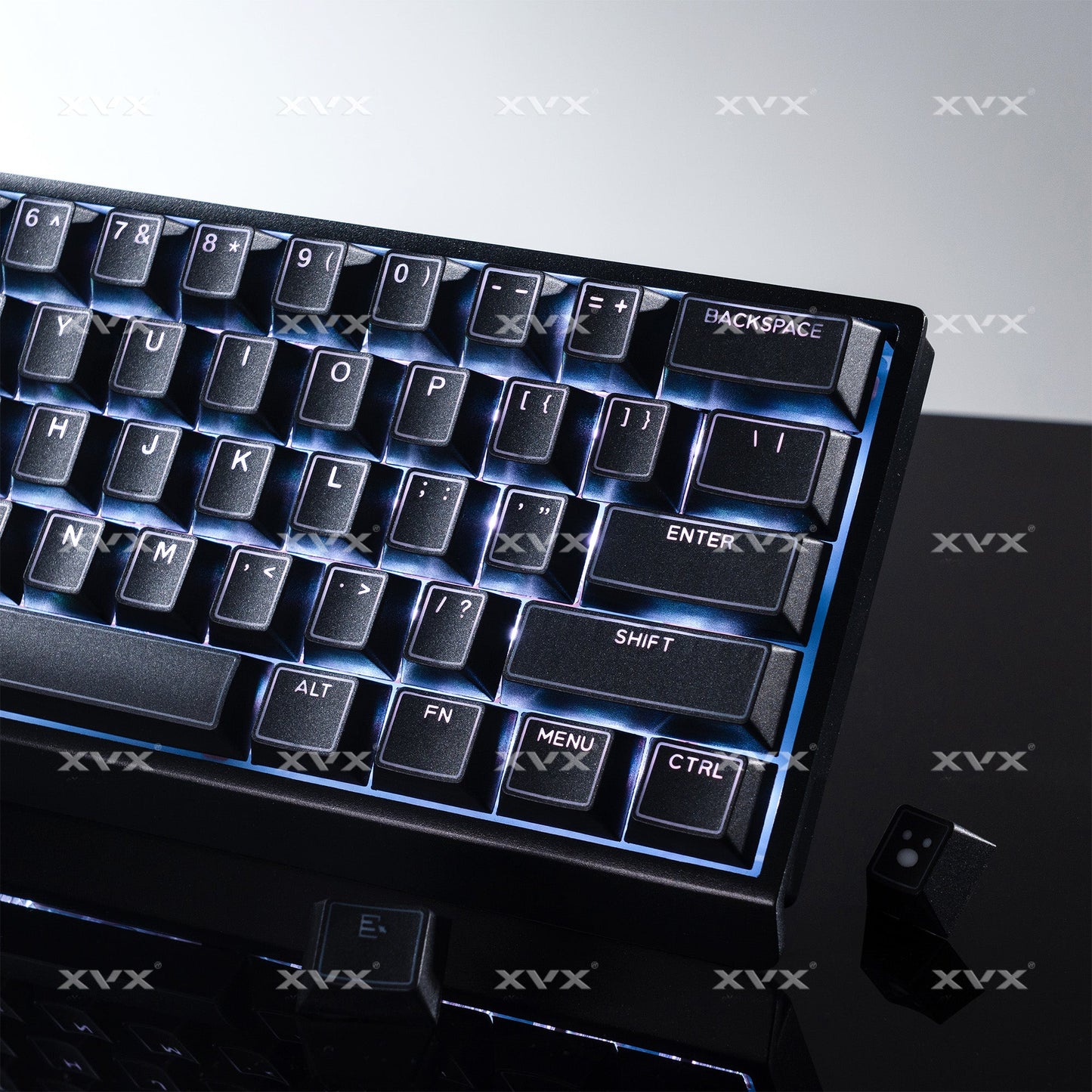 XVX PRISM Shine-Through  Double shot Cherry Profile PBT Keycap Set 142-key