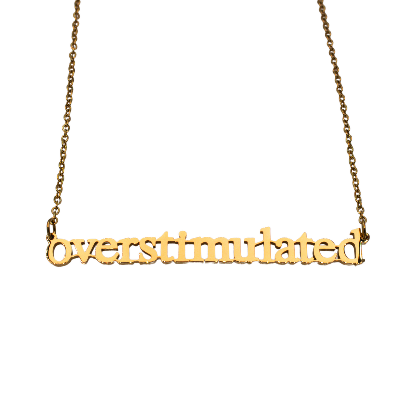 Overstimulated Cutout Necklace