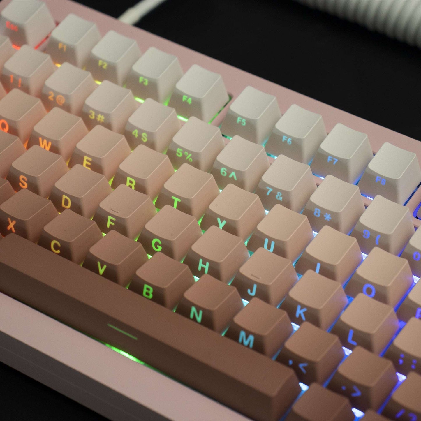XVX Gradient Series 136-Key Side-Printed OEM Profile Keycap (7 Colors)