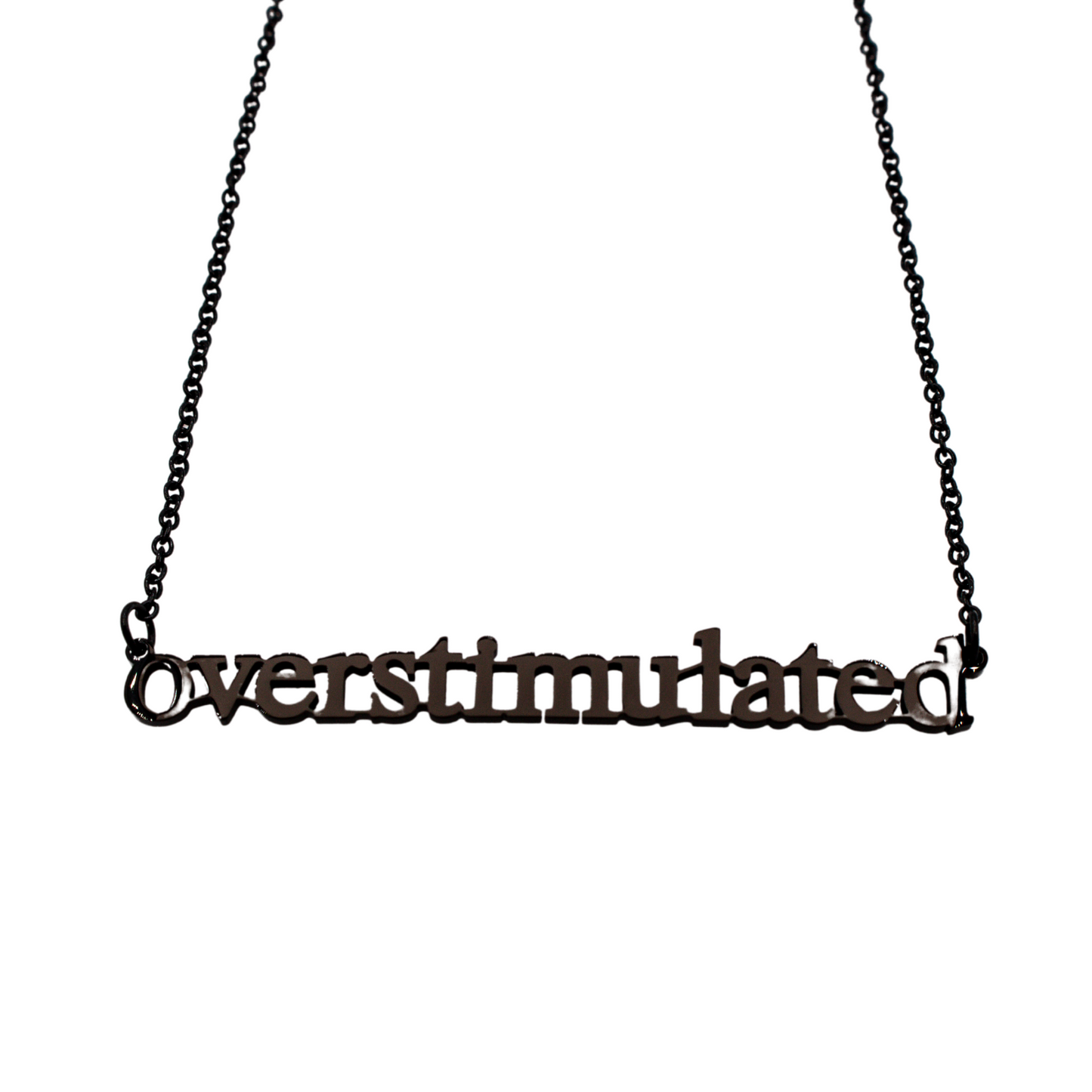 Overstimulated Cutout Necklace