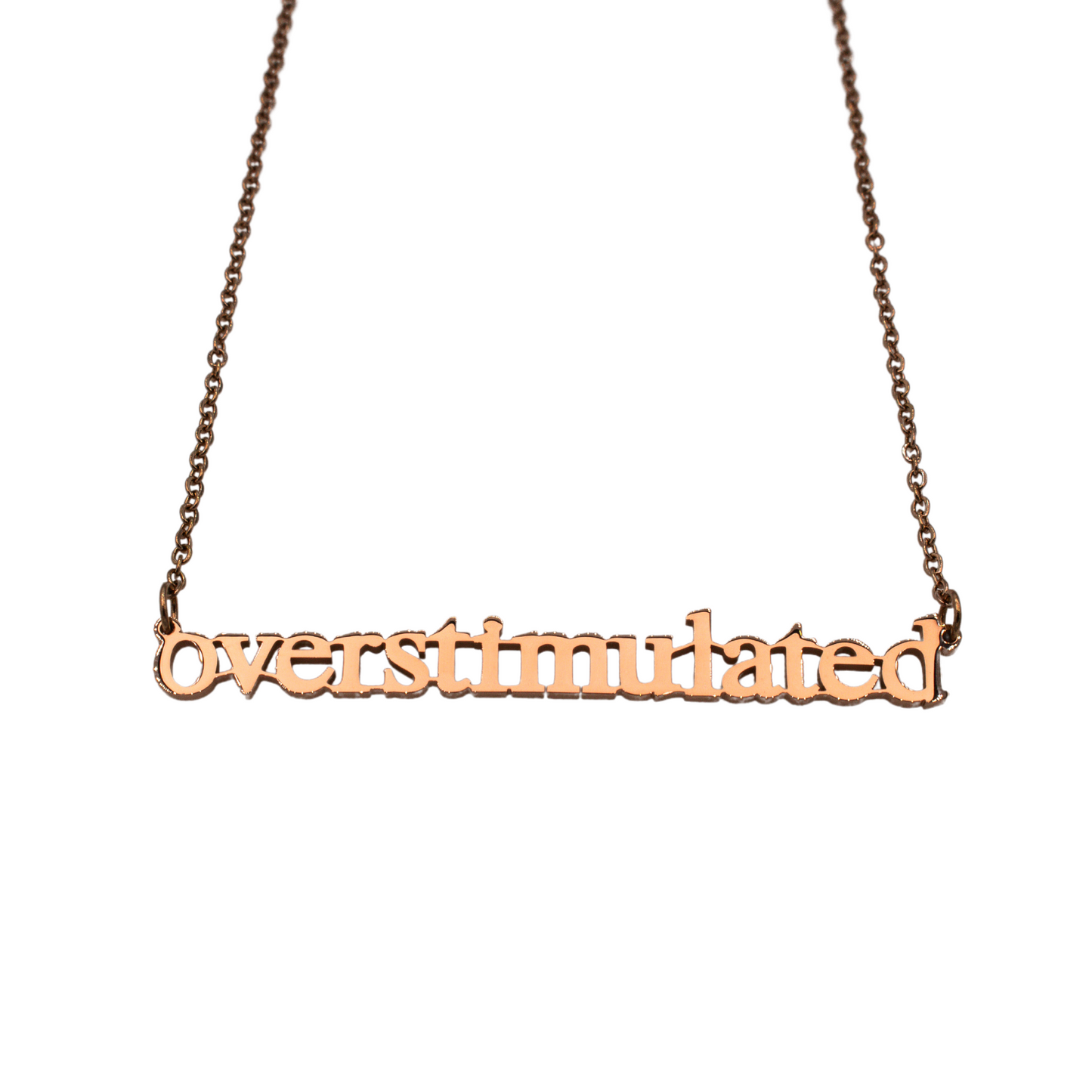 Overstimulated Cutout Necklace