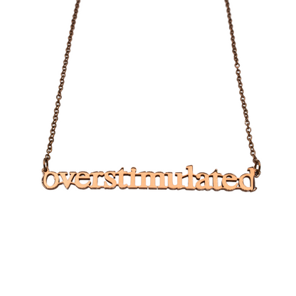 Overstimulated Cutout Necklace