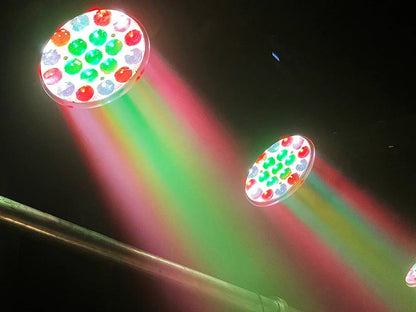 19x15W RGBW LED Moving Head Light - DMX512 Stage Lighting