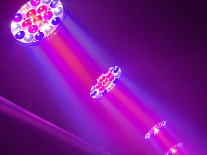 19x15W RGBW LED Moving Head Light - DMX512 Stage Lighting