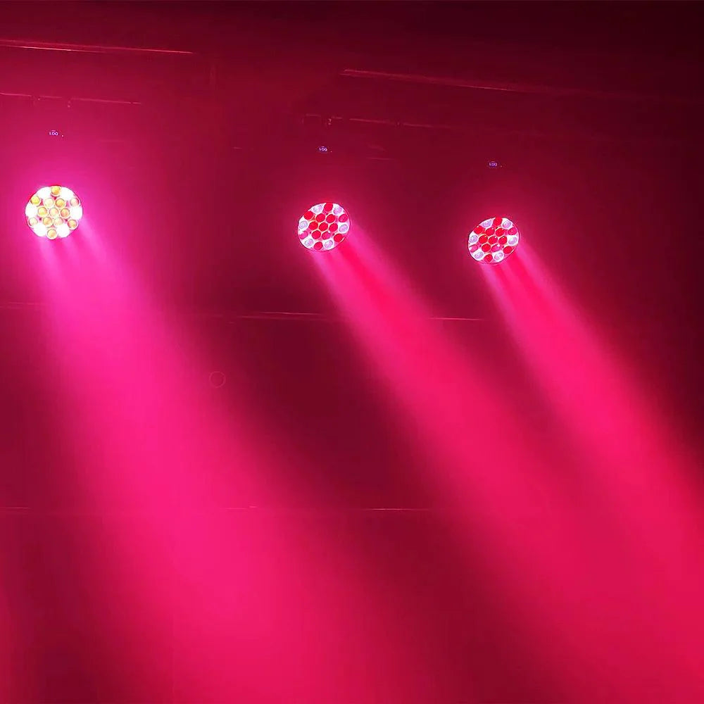 19x15W RGBW LED Moving Head Light - DMX512 Stage Lighting