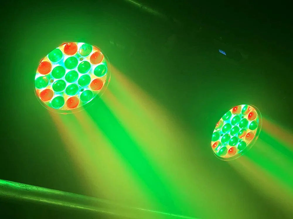 19x15W RGBW LED Moving Head Light - DMX512 Stage Lighting