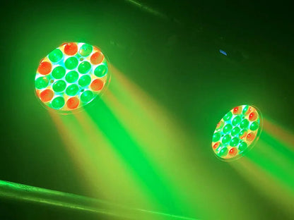 19x15W RGBW LED Moving Head Light - DMX512 Stage Lighting