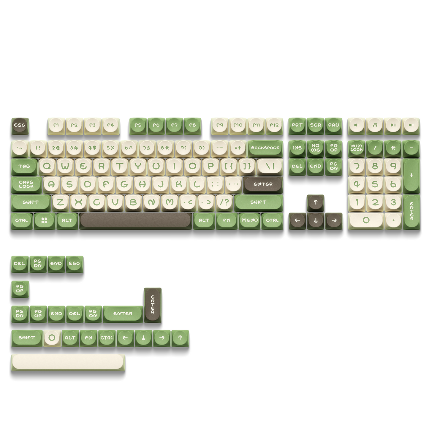 XVX MOOD MOA Profile Dye-Sub PBT Keycap Set 130-Key