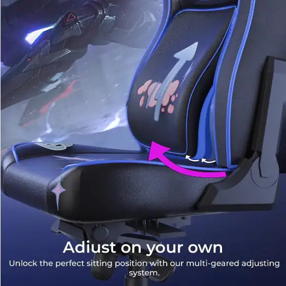 LumbarPro Ergonomic Gaming Chair