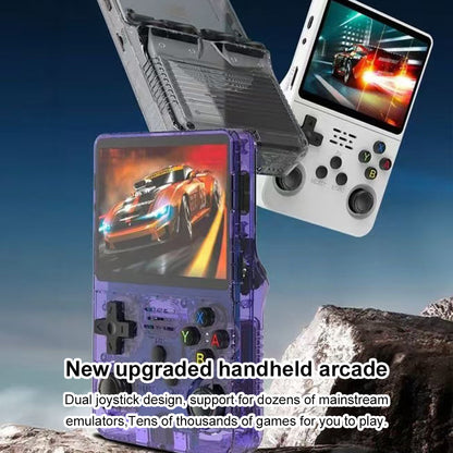 RetroRush Ultimate Retro Handheld Gaming Console – 128GB Pocket Arcade, Hi-Res Screen, 20k Games!