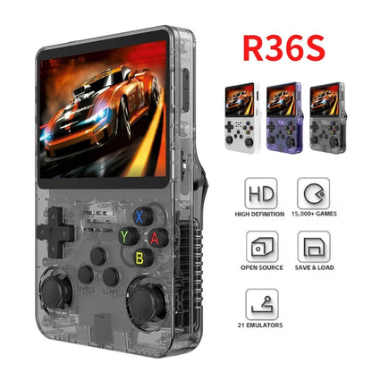 RetroRush Ultimate Retro Handheld Gaming Console – 128GB Pocket Arcade, Hi-Res Screen, 20k Games!