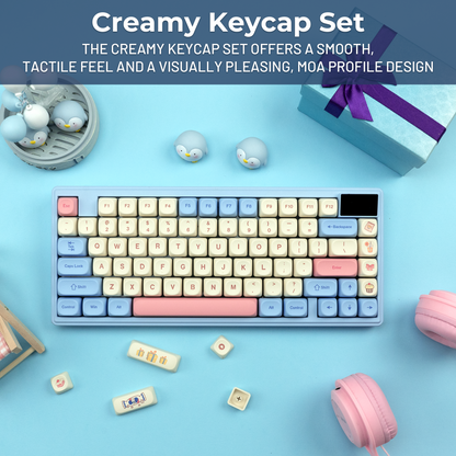 XVX    Rainbow candy  MOA Profile Dye-Sub PBT Keycap Set 143-Key