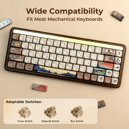 XVX  Fugaku MOA Profile Dye-Sub PBT Keycap Set  140-Key