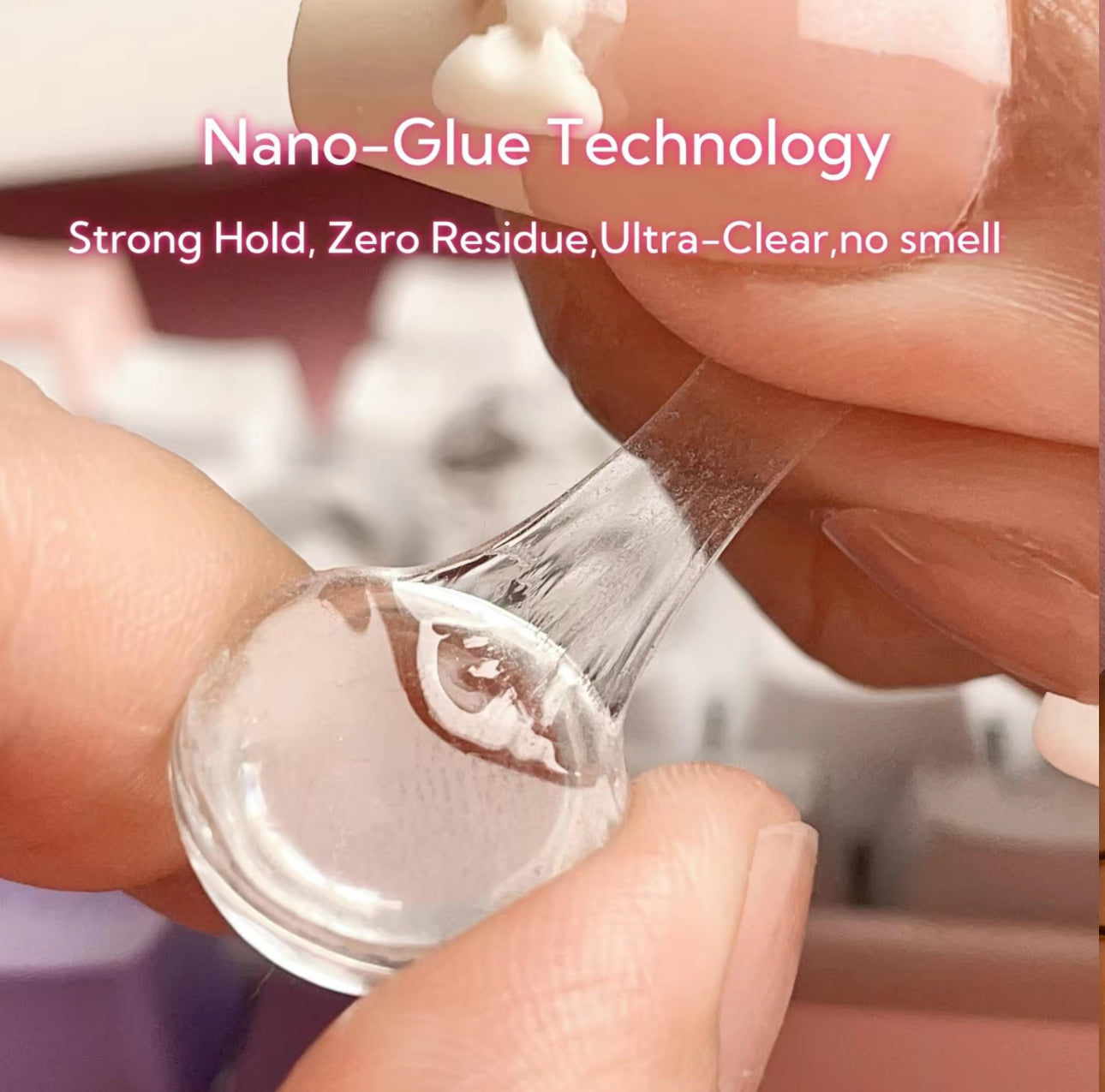 ClearType Nail-Friendly Stickers