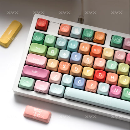 XVX CANDY MOA Profile Dye-Sublimation PBT Keycap Set