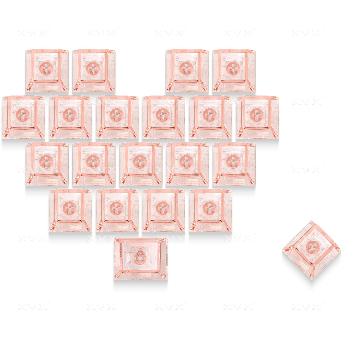 XVX Fizz Kit Cherry Profile Keycaps 21-Key