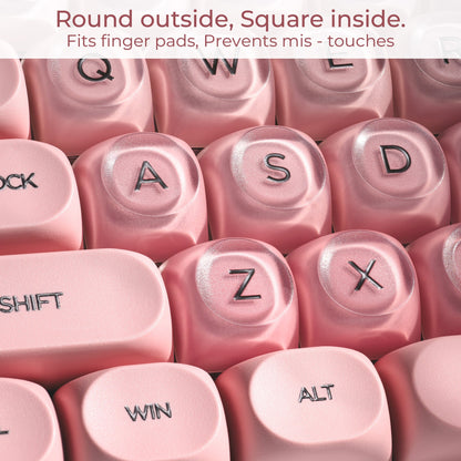 XVX Pink Blush HOA Profile Keycap Set 132-Key