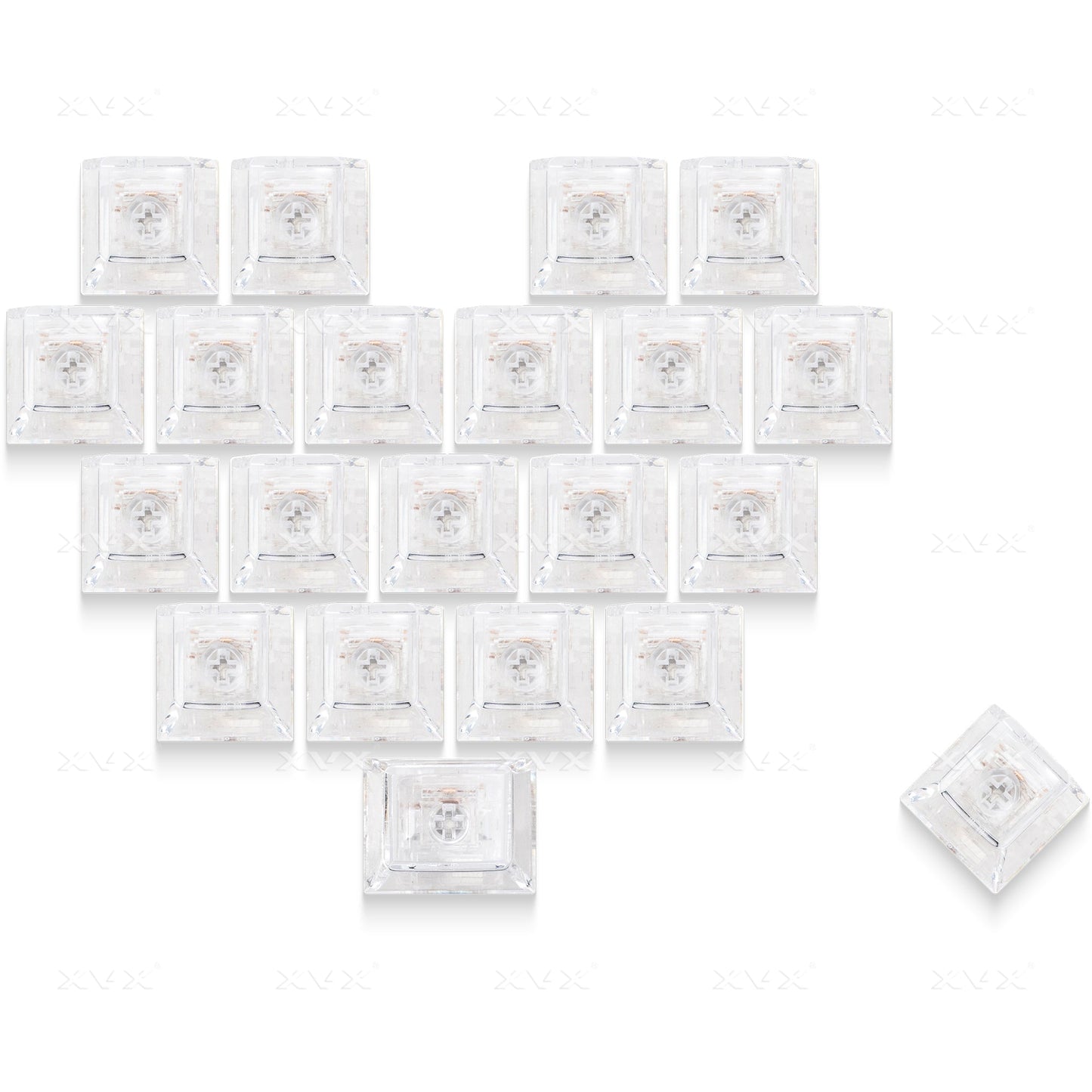 XVX Fizz Kit Cherry Profile Keycaps 21-Key