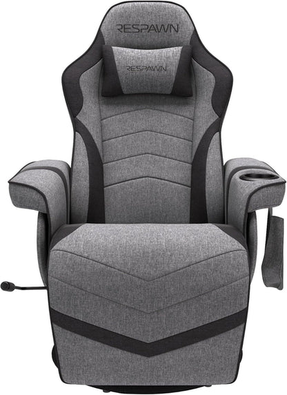 900 Gaming Recliner Console Chair With Cupholder Footrest