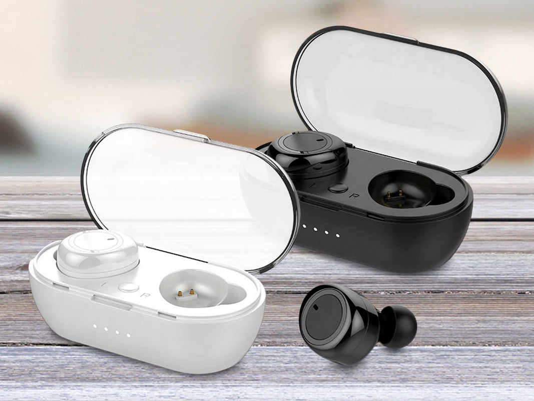 Wireless Earbuds with Charging Case & Touch Controls