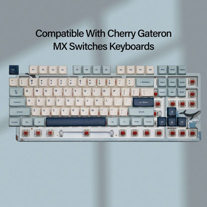 XVX Lavender Purple/Blue Dye-Sub XVX Profile Keycap Set (123-Key)