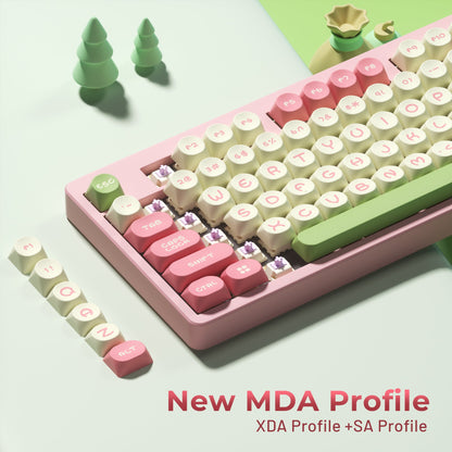 XVX MOOD MOA Profile Dye-Sub PBT Keycap Set 130-Key