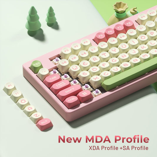 XVX MOOD MOA Profile Dye-Sub PBT Keycap Set 130-Key