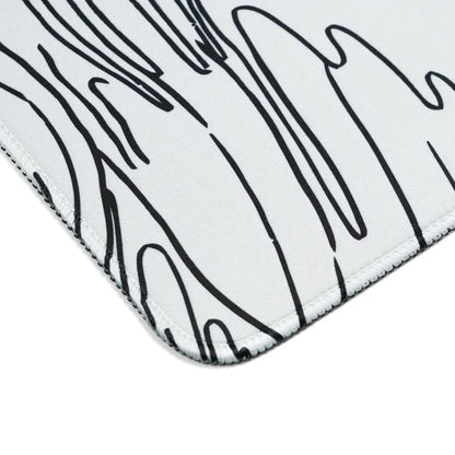 XVX KANAGAWA OUTLINE THEMED LARGE DESK MAT (BLACK/WHITE)