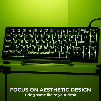 XVX MIAMI Pattern OEM Profile IMD-Tech Keycap Set